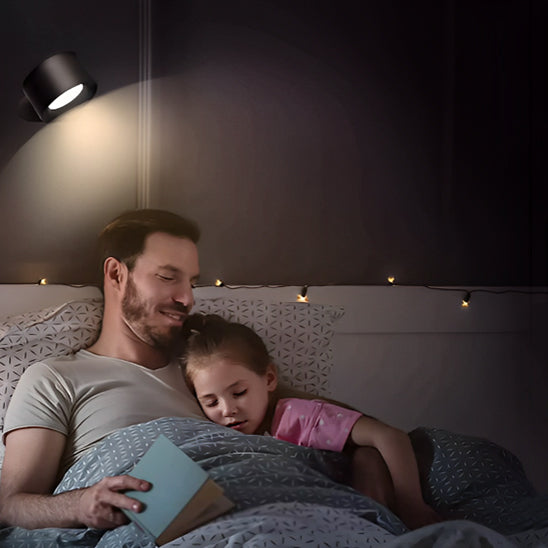 applique murale chambre eclaire pere fille