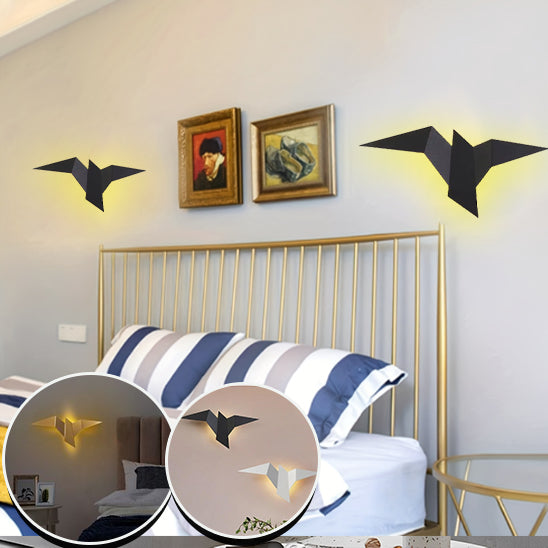 applique murale chambre lumiere jaune