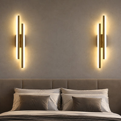 applique murale led au chevet du lit