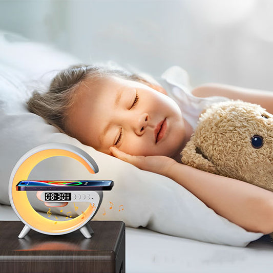 enfant dors devant- lampe de chevet design
