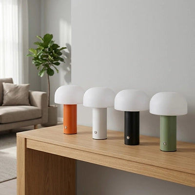 lampe champignon differente couleur