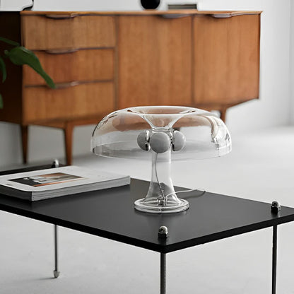 lampe champignon transparent