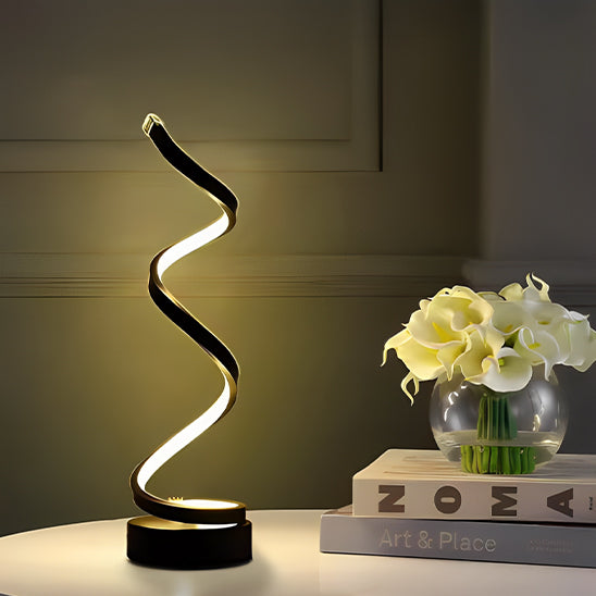 lampe de bureau leds sur table