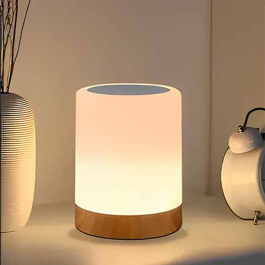 lampe de chevet moderne allumer
