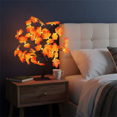 lampe de chevet poser proche du lit