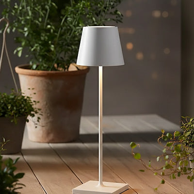 lampe de table blanche