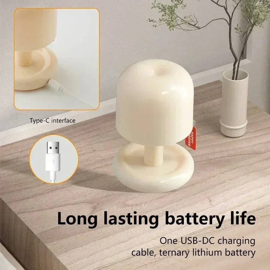 lampe sunset proche du potfleur