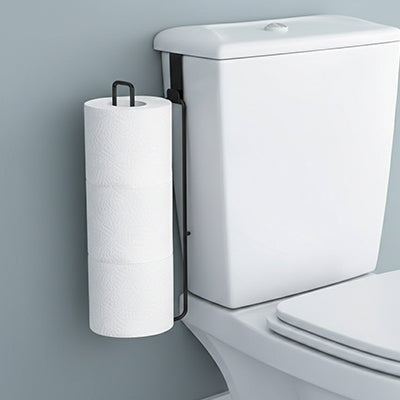 papier sur porte papier toilette